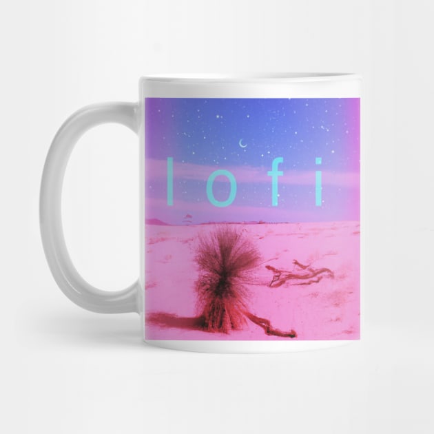 desert lofi logo by lofi_retrowave